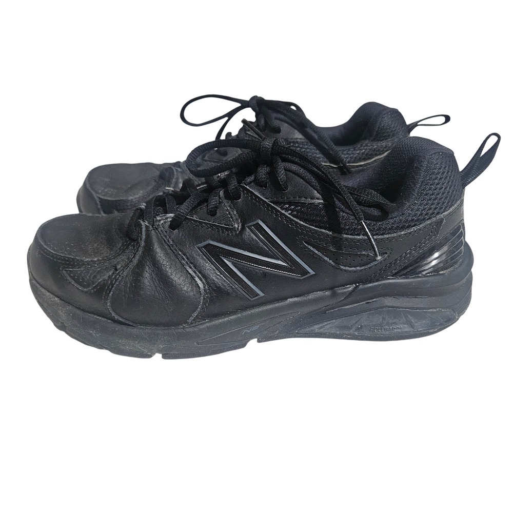 New Balance 857 Mens Cross Training Shoes Black Leather MX857AB Size 7